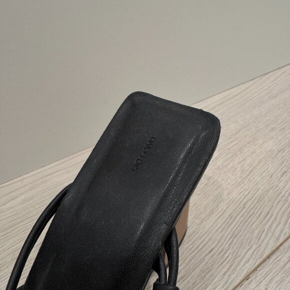 OAK + FORT Black Strappy Heel - Picture 8 of 9